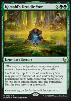 Kamahl's Druidic Vow